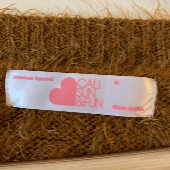 Fuzzy AA eyelash sweater - Picture 3 of 3